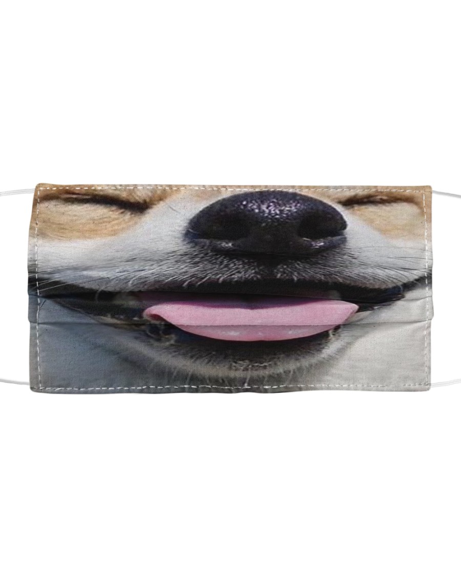 Funny Puppy 01 Cloth face mask