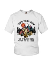 Sloth Hiking Team5 Youth T-Shirt tile