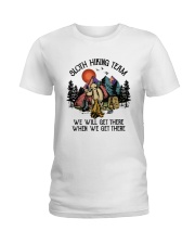 Sloth Hiking Team5 Ladies T-Shirt tile