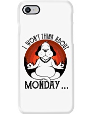 I Will Not Think About Monday Phone Case tile