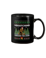 Squatching Through Snow1 Mug tile