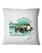 On My List Square Pillowcase tile