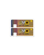 Credit Card Cover 2 pieces Sticker - Single (Horizontal) front