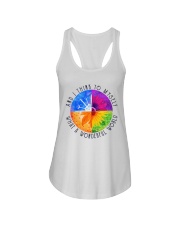 I Think To Myself Ladies Flowy Tank tile