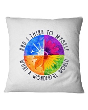 I Think To Myself Square Pillowcase tile