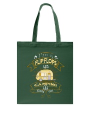 Fliplop And Camping Girl Tote Bag tile