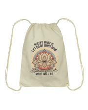 Faith In What Will Be1 Drawstring Bag tile