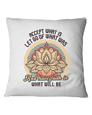 Faith In What Will Be1 Square Pillowcase tile