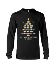 Christmas Is Camping Long Sleeve Tee tile
