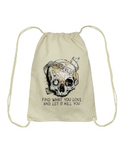 Find What You Love Drawstring Bag tile