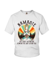 Namaste The Light Within Me Youth T-Shirt tile