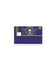 Credit Card Cover Sticker - Single (Horizontal) front