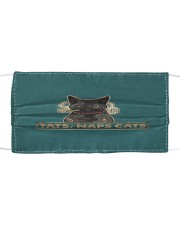 Tats Naps Cats Cloth face mask front