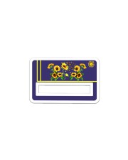 Credit Card Cover Sticker - Single (Horizontal) front