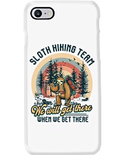 Sloth Hiking Team Phone Case tile