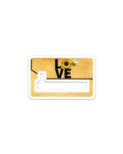 Credit Card Cover Sticker - Single (Horizontal) front