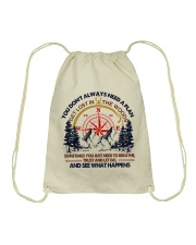 Get Lost In Woods Drawstring Bag tile