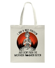 I am a nice person 01 Tote Bag tile