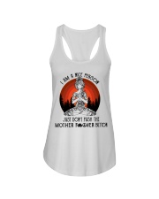 I am a nice person 01 Ladies Flowy Tank tile