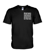 SUPPORT THE RABID V-Neck T-Shirt thumbnail