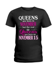 Queens - November 15 Ladies T-Shirt thumbnail