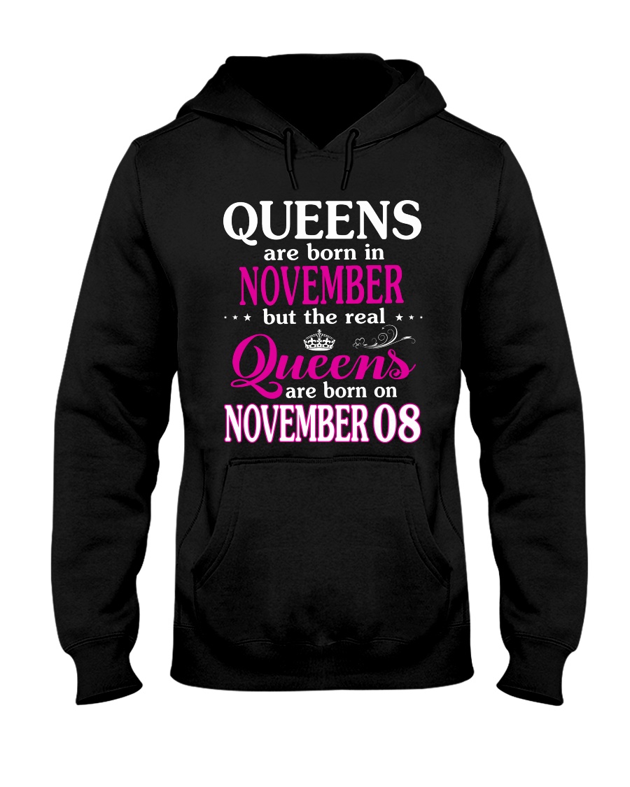 Queens - November 08 Hooded Sweatshirt