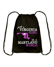 Virginia - MARYLAND - Just a Shirt - Drawstring Bag thumbnail