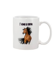 J'aime le cheval Mug front