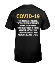Funny Covid19 Classic T-Shirt back
