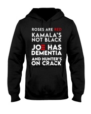 Roses Are Red Kamala Is Not Black Joe Has Dementia LIMITED EDITION Hooded Sweatshirt tile