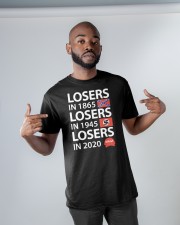 losers in 1865 losers in 1945 losers in 2020 Classic T-Shirt apparel-classic-tshirt-lifestyle-front-32