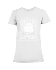 I don't listen to music Premium Fit Ladies Tee tile
