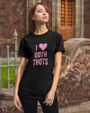 I heart Goth Thots Classic T-Shirt apparel-classic-tshirt-lifestyle-06