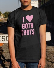 I heart Goth Thots Classic T-Shirt apparel-classic-tshirt-lifestyle-29