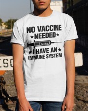 No Vaccine Need I Have An Immune System Classic T-Shirt apparel-classic-tshirt-lifestyle-29