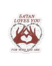 Satan Loves You LIMITED EDITION Sticker tile