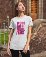 More Fats More Fems LIMITED EDITION Classic T-Shirt apparel-classic-tshirt-lifestyle-06
