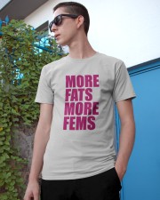 More Fats More Fems LIMITED EDITION Classic T-Shirt apparel-classic-tshirt-lifestyle-17