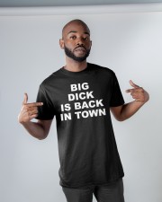 Big dick is back in town Classic T-Shirt apparel-classic-tshirt-lifestyle-front-32
