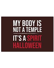My Body is not a temple Horizontal Poster tile