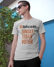 Bitcoin Single Issue Voter LIMITED EDITION Classic T-Shirt apparel-classic-tshirt-lifestyle-17