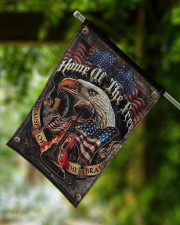 Veteran American Eagle 11.5"x17.5" Garden Flag aos-garden-flag-11-5-x-17-5-lifestyle-front-15