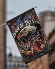 Veteran American Eagle 11.5"x17.5" Garden Flag aos-garden-flag-11-5-x-17-5-lifestyle-front-17