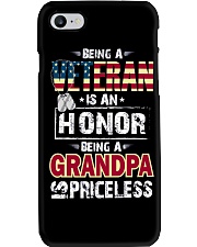 Veteran Grandpa Phone Case tile