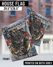 Veteran Marines US Garden and House Flag 29.5"x39.5" House Flag aos-house-flag-29-5-x-39-5-ghosted-lifestyle-05