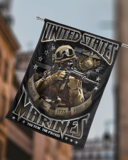 Veteran Marines 29.5"x39.5" House Flag aos-house-flag-29-5-x-39-5-ghosted-lifestyle-15