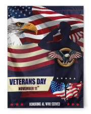 Happy Veteran Day 29.5"x39.5" House Flag front