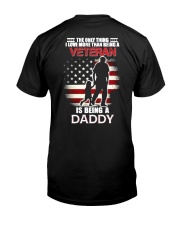 Daddy Veteran Classic T-Shirt back