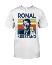 Beer Ronal Kegstand Classic T-Shirt front