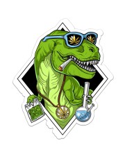 T-rex High Sticker Sticker - Single (Vertical) front
